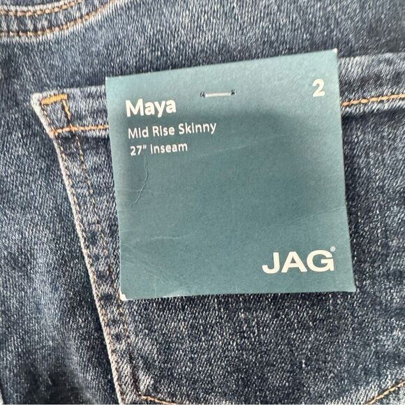 Jag Maya mid rise skinny pulling jeans size 2 - Picture 8 of 8